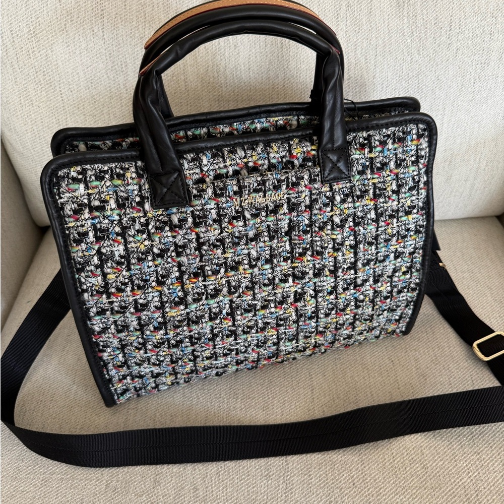 MZ WALLACE MEDIUM METRO BOX TOTE NWT